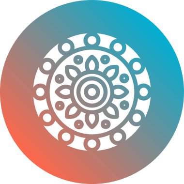 Güneşin vektör çizimi