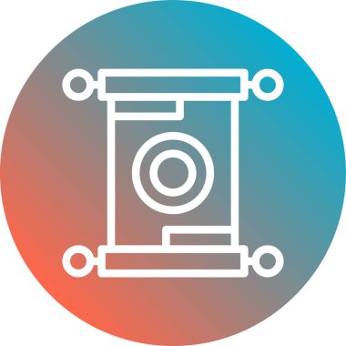 Modern eğitimin vektör illüstrasyonu ikon eksikliği