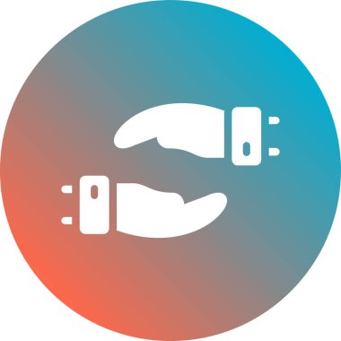 Vektör illüstrasyonu, simge ögesi arkaplanı