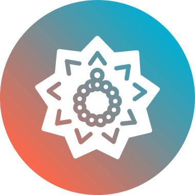 güzel kar tanesi vektör simgesi