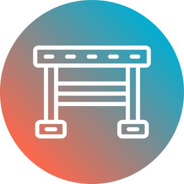 bar. Web simgesi basit tasarım