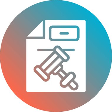 Modern b 'nin vektör illüstrasyonunda belgenin eksik simgesi