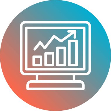 İş simgesinin vektör illüstrasyonu