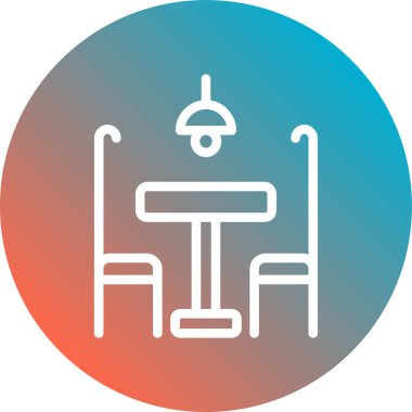 sandalye simgesi çizimi