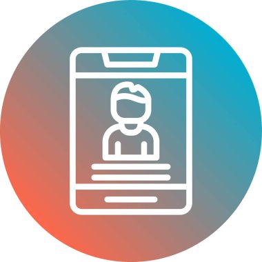 Uygulama simgesinin vektör illüstrasyonu