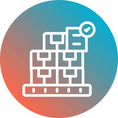 Modern b 'nin vektör illüstrasyonu eksik simgesi