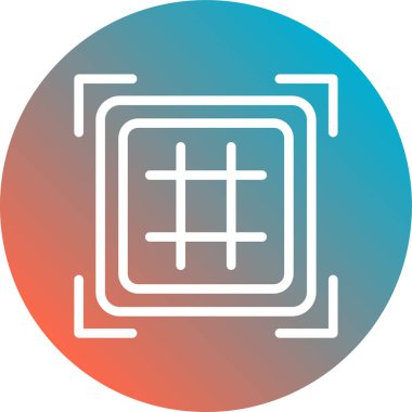 Modern b 'nin vektör illüstrasyonu eksik simgesi