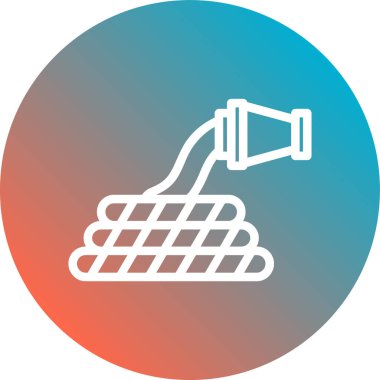 Klima simgesinin vektör illüstrasyonu