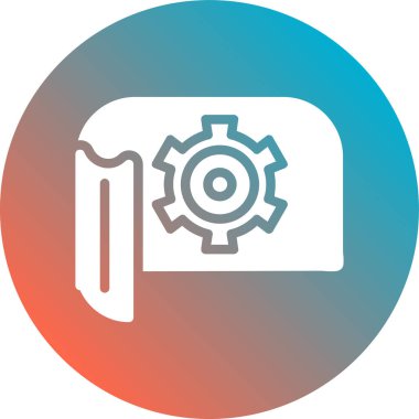 dişli simgesi. Web için basit vites vektör simgeleri çizimi