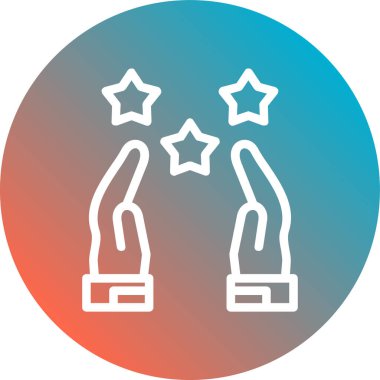 Web ve mobil için vektör simgesi