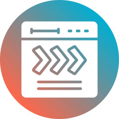 seo modern simgesinin vektör illüstrasyonu