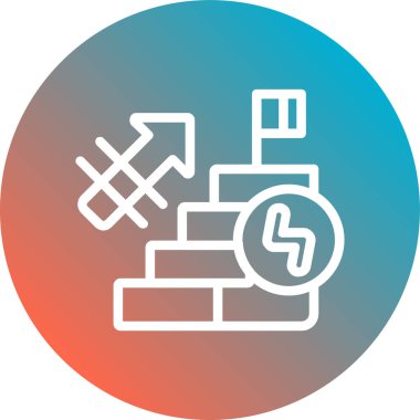 seo modern simgesinin vektör illüstrasyonu