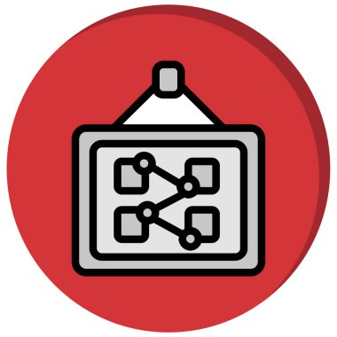 seo modern simgesinin vektör illüstrasyonu