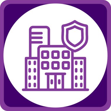 Yapı simgesinin vektör illüstrasyonu