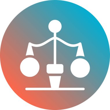 vektör adalet simgesi illüstrasyonu