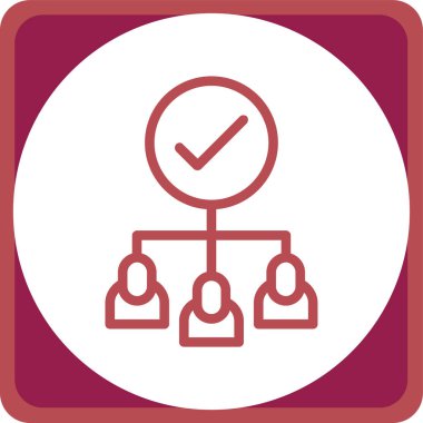 Seo simgesinin vektör illüstrasyonu