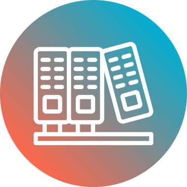 seo modern simgesinin vektör illüstrasyonu