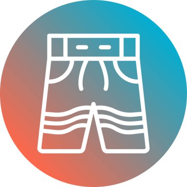 havlu ikonu vektör illüstrasyonu