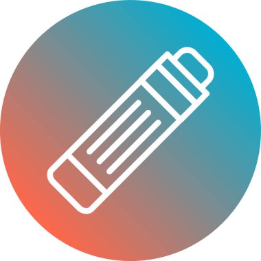 vektör kalem simgesi, vektör illüstrasyonu