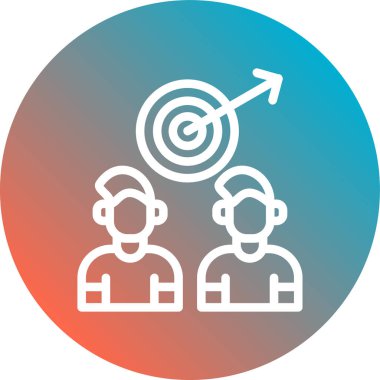 seo modern simgesinin vektör illüstrasyonu