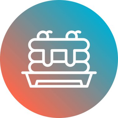 Sepet Simgesi vektör illüstrasyonu