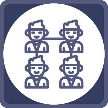 seo modern simgesinin vektör illüstrasyonu