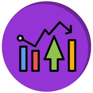Modern bir simgenin vektör illüstrasyonu