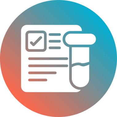 Belge simgesinin vektör illüstrasyonu