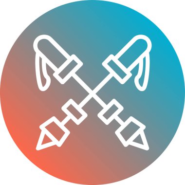 Uçak simgesinin vektör illüstrasyonu