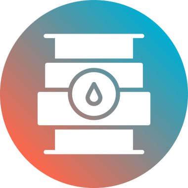 su damlası ikon vektör illüstrasyonu