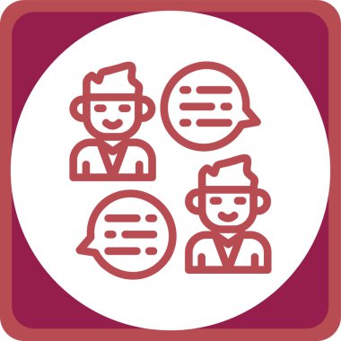 Müşteri servisi. Basit resimleme