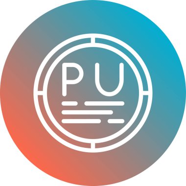 Eşsiz U. vektör çizgisi simgesi