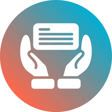 Modern bir simgenin vektör illüstrasyonu