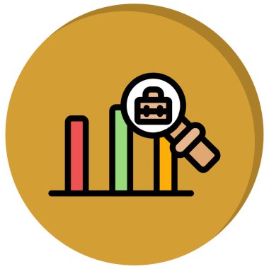 Çizelge. Web simgesi basit illüstrasyon