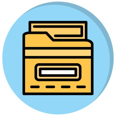 Para için. Web simgesi basit illüstrasyon