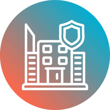 Yapı simgesinin vektör illüstrasyonu