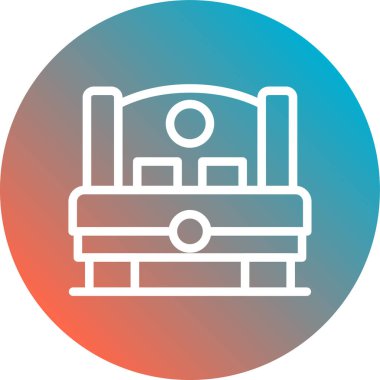 Modern simgenin vektör illüstrasyonu