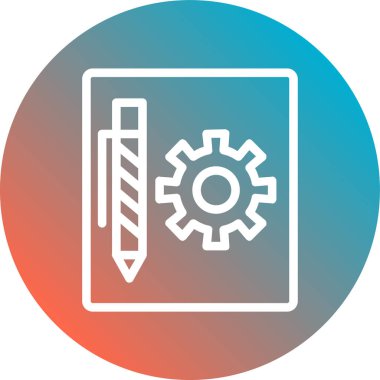 Modern b 'nin vektör illüstrasyonu