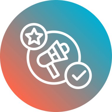 Bir mikrofonun vektör illüstrasyonuName