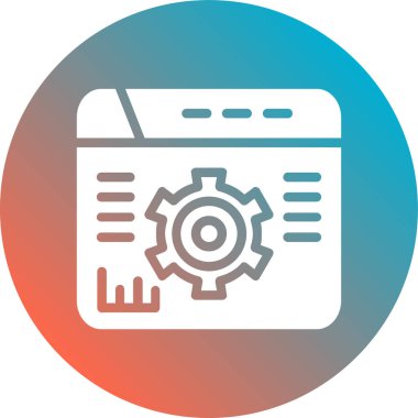 iş simgesi vektör illüstrasyonu