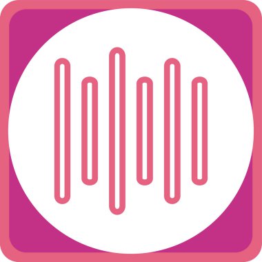 Bir b eksikliği simgesinin vektör çizimi