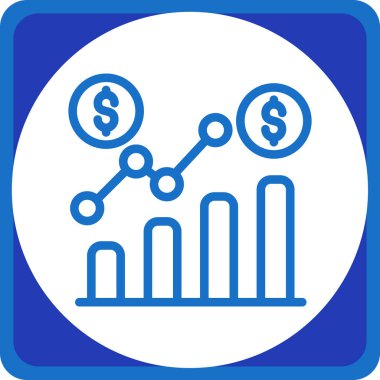 Mali tablo. Web simgesi basit illüstrasyon