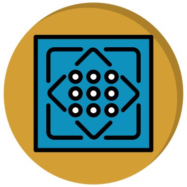 seo modern simgesinin vektör illüstrasyonu