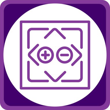 Bir b simgesinin vektör illüstrasyonu