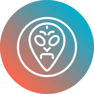 Vektör illüstrasyonu, simge ögesi biçimi