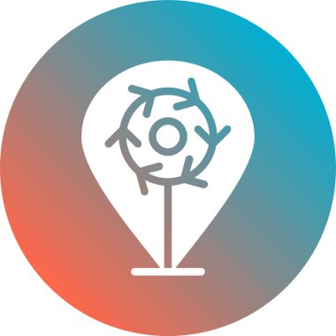 Modern b 'nin vektör illüstrasyonu eksik simgesi