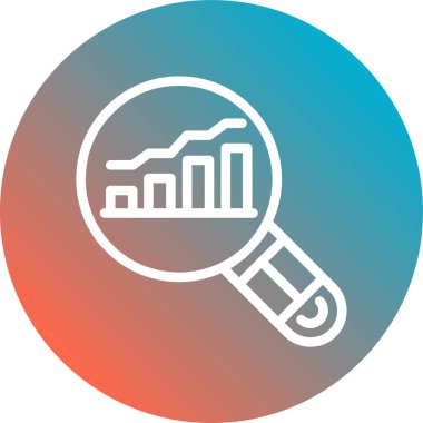 Seo simgesinin vektör illüstrasyonu