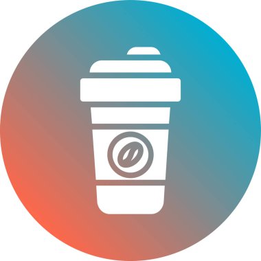 Kahve fincanı. Basit tasarım