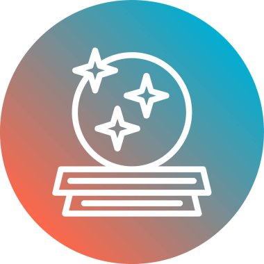 Ödül simgesi soyut arkaplanda izole edildi