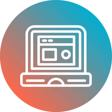 Modern b 'nin vektör illüstrasyonu eksik simgesi